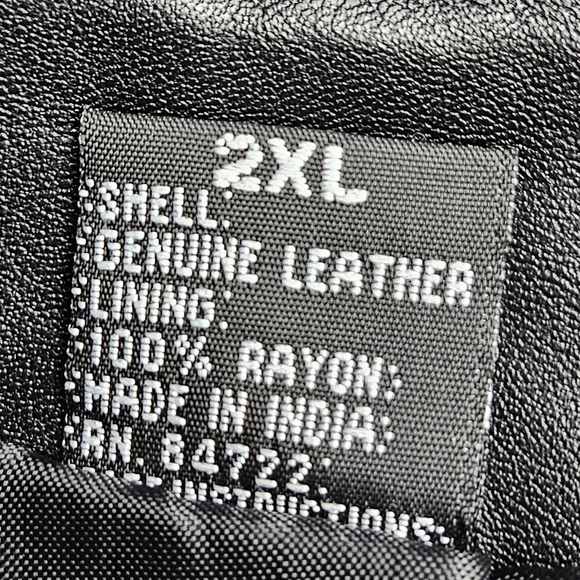 LEATHER 9000 Women Fierce Chocolate Geniune Leather Skirt Size 12 - Picture 8 of 9